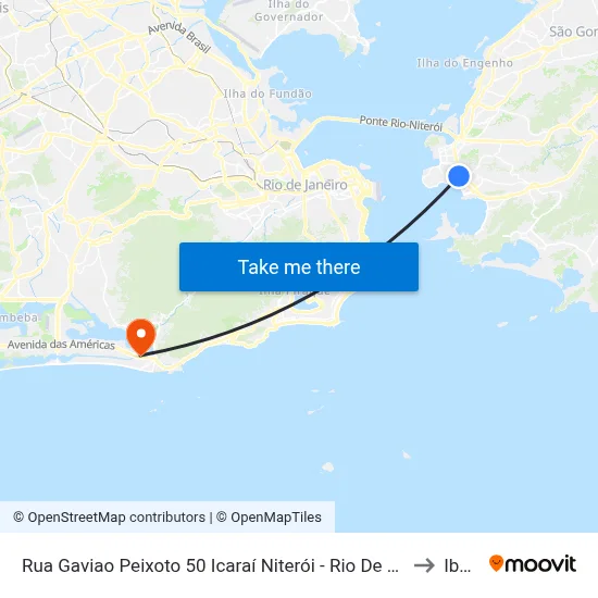 Rua Gaviao Peixoto 50 Icaraí Niterói - Rio De Janeiro 24220 Brasil to Ibmec map