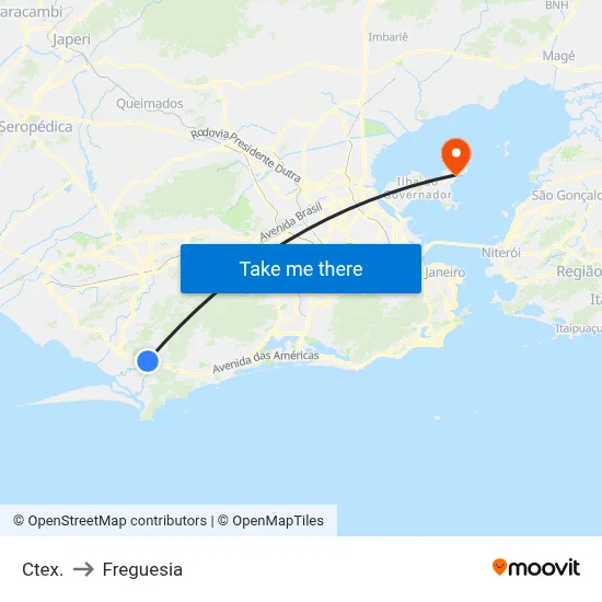 Ctex. to Freguesia map