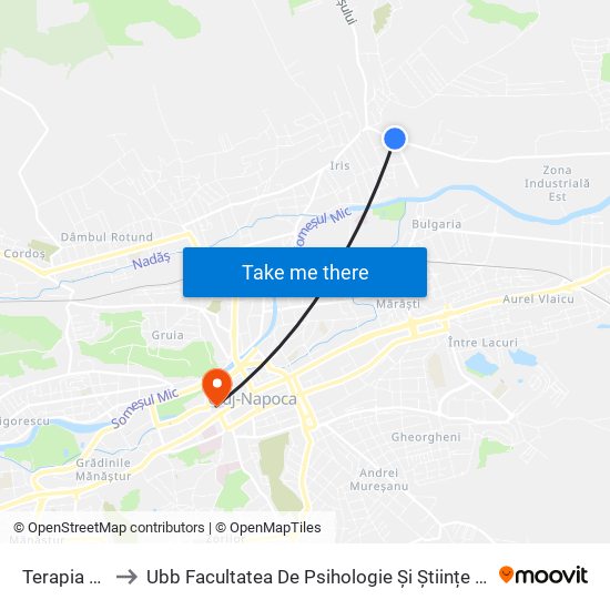 Terapia Nord to Ubb Facultatea De Psihologie Și Științe Ale Educației map