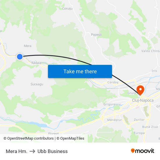 Mera Hm. to Ubb Business map