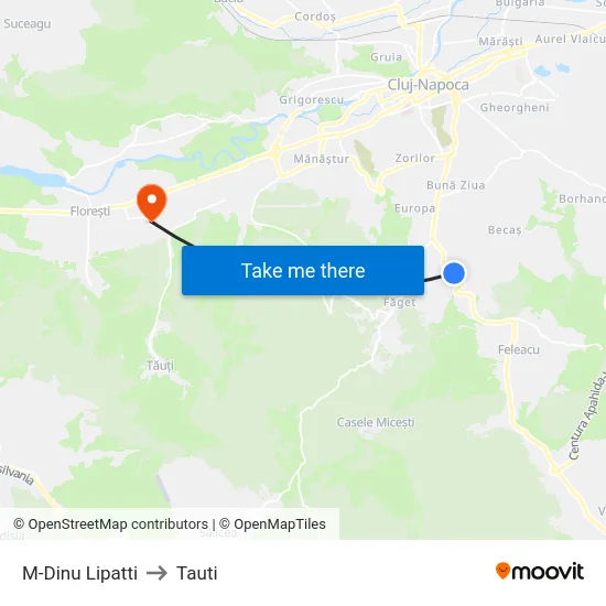 M-Dinu Lipatti to Tauti map