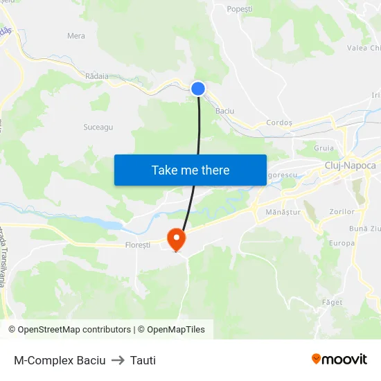 M-Complex Baciu to Tauti map