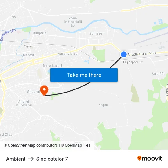 Ambient to Sindicatelor 7 map
