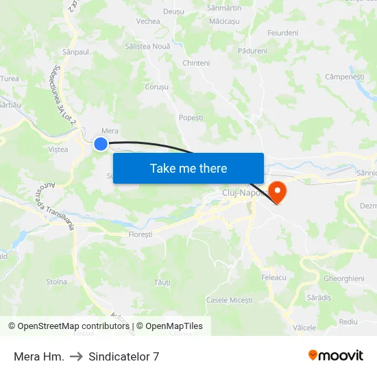Mera Hm. to Sindicatelor 7 map