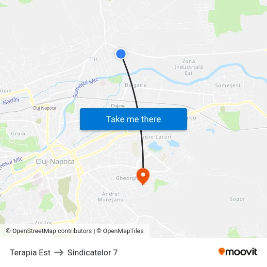 Terapia Est to Sindicatelor 7 map