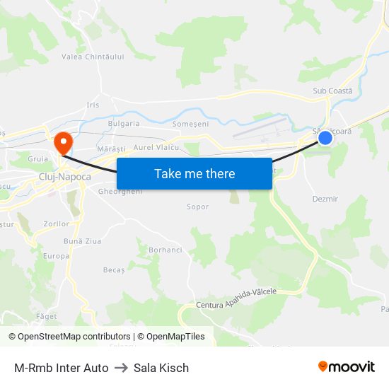 M-Rmb Inter Auto to Sala Kisch map