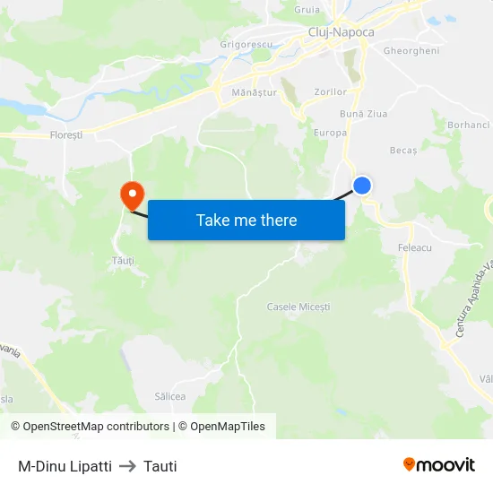 M-Dinu Lipatti to Tauti map