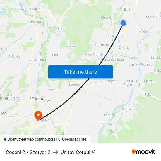 Coșeni 2 / Szotyor 2 to Unitbv Corpul V map