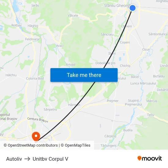Autoliv to Unitbv Corpul V map
