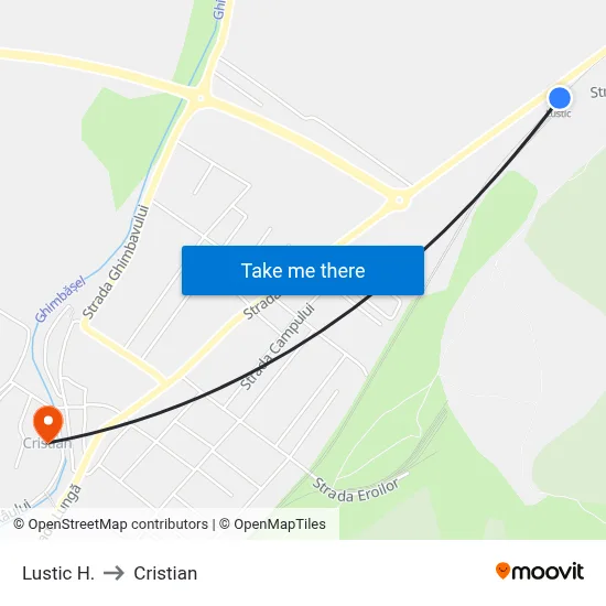 Lustic H. to Cristian map