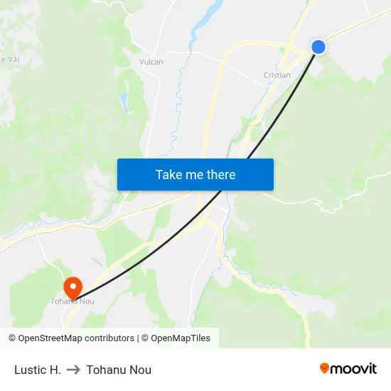 Lustic H. to Tohanu Nou map