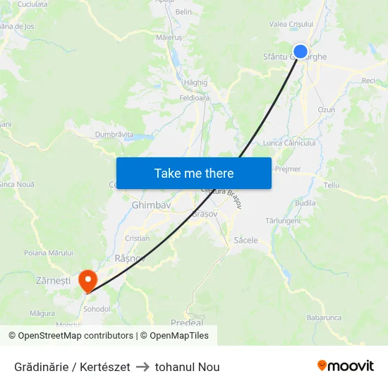 Grădinărie / Kertészet to tohanul Nou map