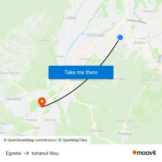 Egretei to tohanul Nou map