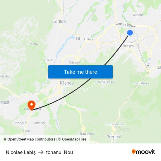 Nicolae Labiș to tohanul Nou map