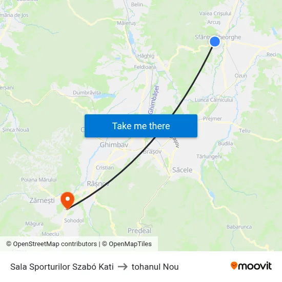 Sala Sporturilor Szabó Kati to tohanul Nou map