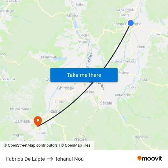 Fabrica De Lapte to tohanul Nou map