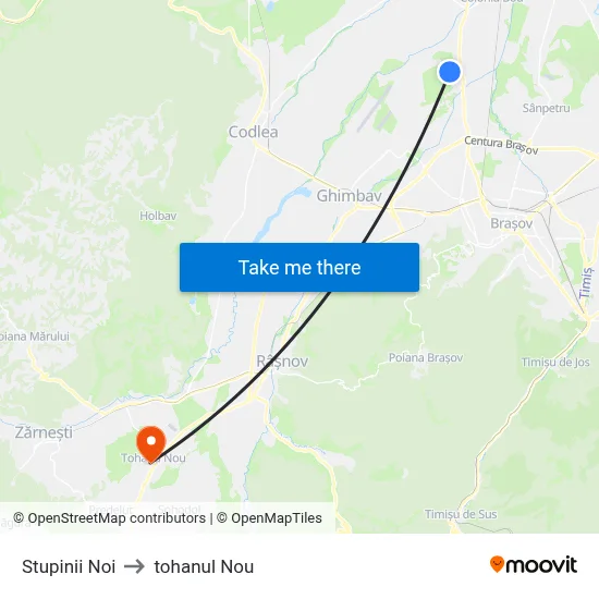 Stupinii Noi to tohanul Nou map