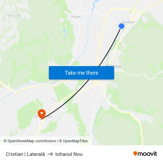 Cristian | Laterală to tohanul Nou map