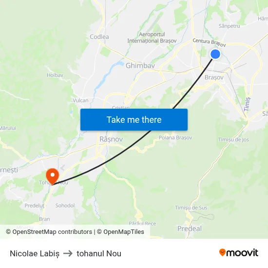 Nicolae Labiș to tohanul Nou map