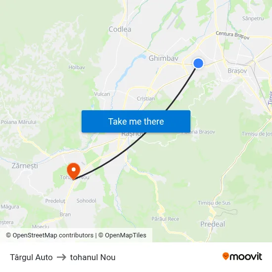 Târgul Auto to tohanul Nou map