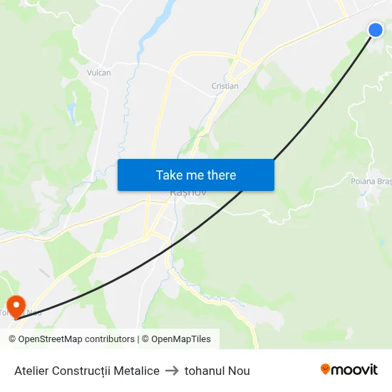 Atelier Construcții Metalice to tohanul Nou map