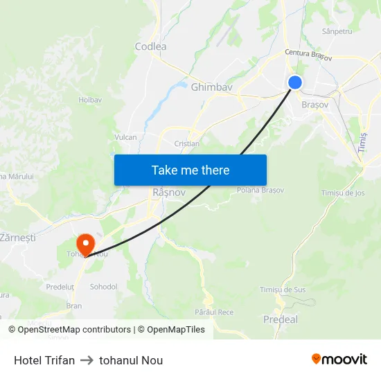 Hotel Trifan to tohanul Nou map
