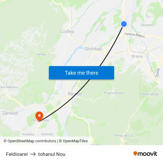 Feldioarei to tohanul Nou map
