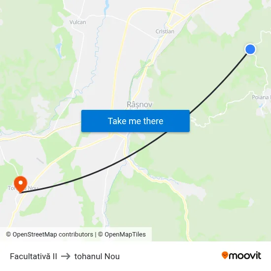 Facultativă II to tohanul Nou map