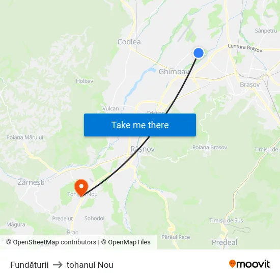 Fundăturii to tohanul Nou map