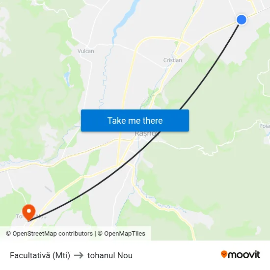Facultativă (Mti) to tohanul Nou map