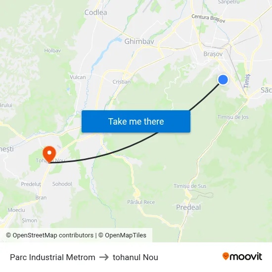 Parc Industrial Metrom to tohanul Nou map
