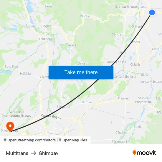 Multitrans to Ghimbav map