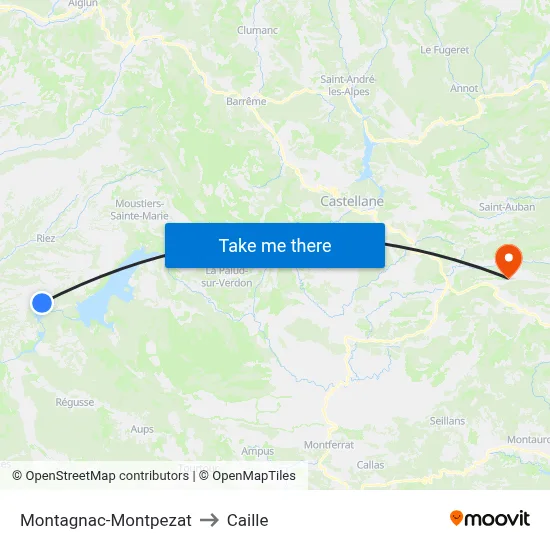 Montagnac-Montpezat to Caille map