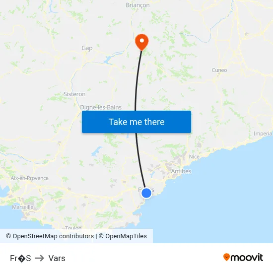Fr�S to Vars map