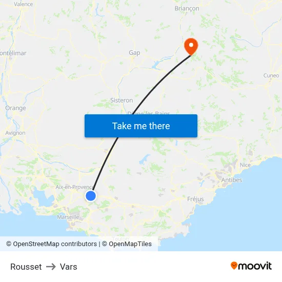 Rousset to Vars map