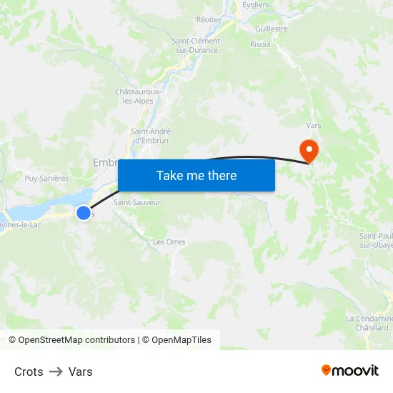 Crots to Vars map
