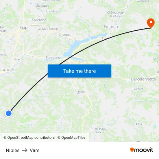 Nibles to Vars map