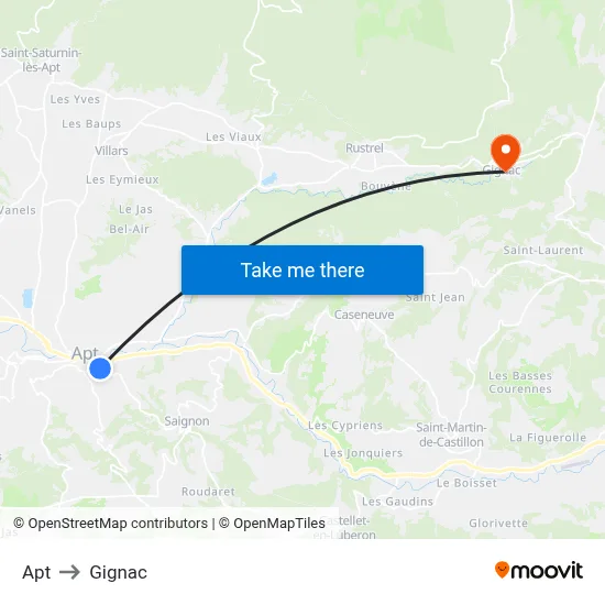 Apt to Gignac map