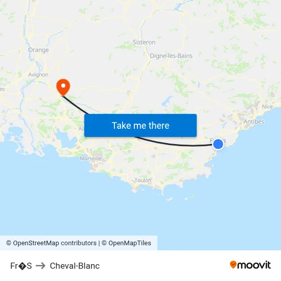Fr�S to Cheval-Blanc map