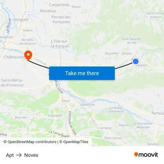 Apt to Noves map