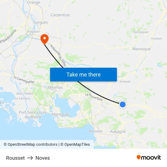 Rousset to Noves map