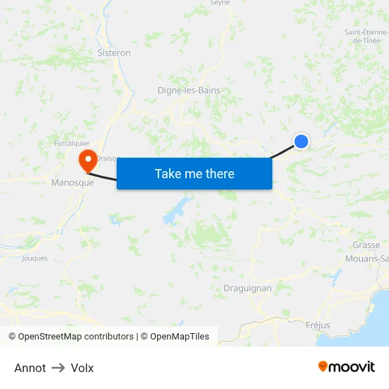 Annot to Volx map