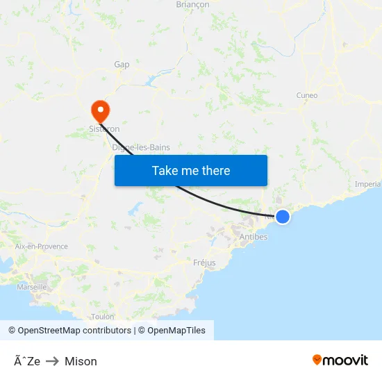 ÃˆZe to Mison map