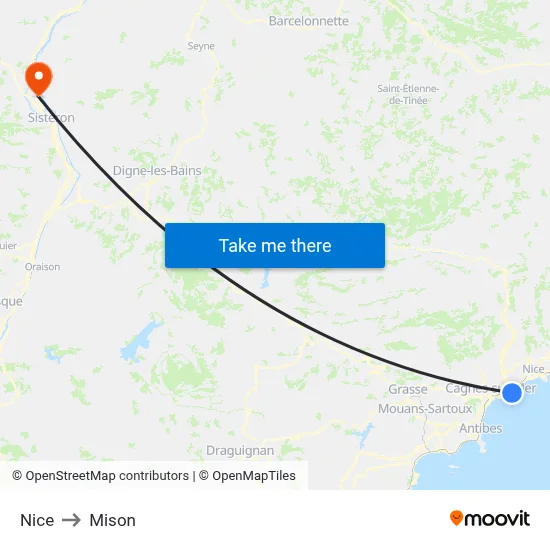 Nice to Mison map