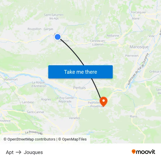 Apt to Jouques map