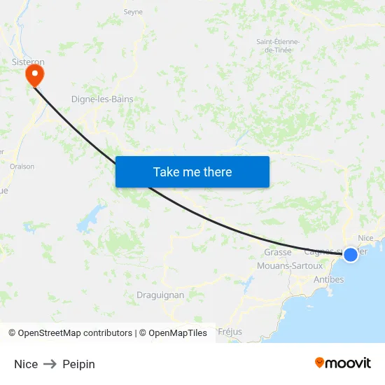 Nice to Peipin map