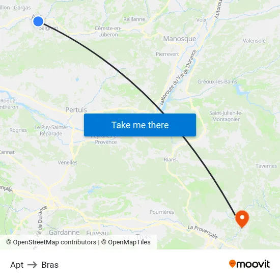 Apt to Bras map