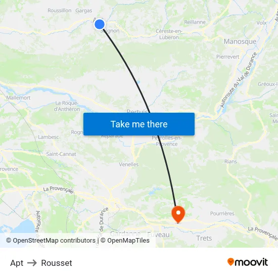 Apt to Rousset map