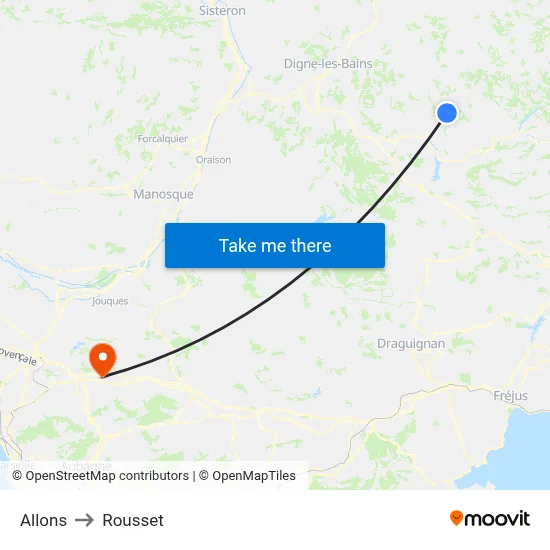 Allons to Rousset map