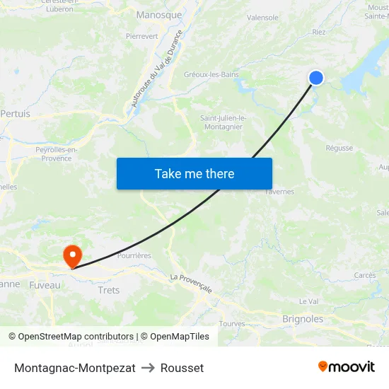 Montagnac-Montpezat to Rousset map